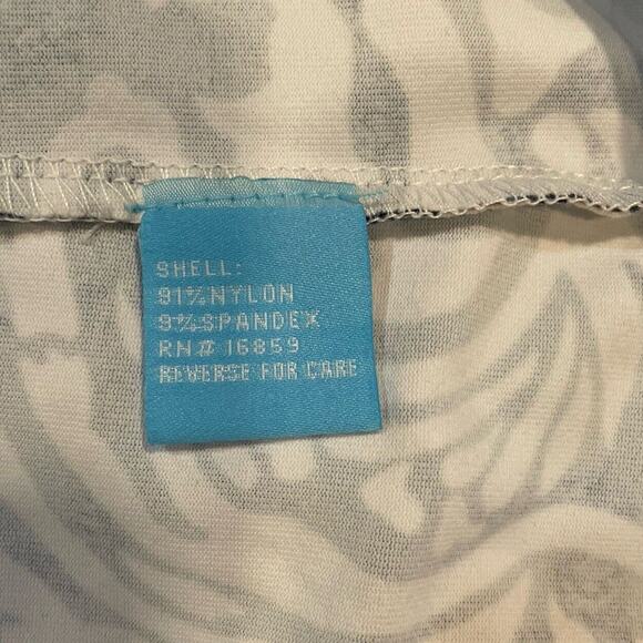 J. McLaughlin Catalina Cloth Dress Women's Size Large Front Keyhole Preppy - Picture 10 of 12